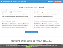 Tablet Screenshot of nuevazelandaenred.com